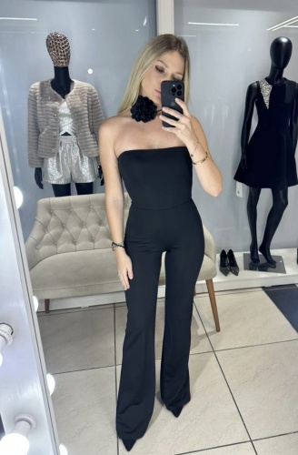 Комбинезон с брюками LS Shop черный