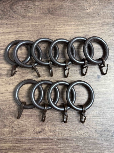 Kisea кольцо Венге 56mm 10 шт, пластик, полипропилен