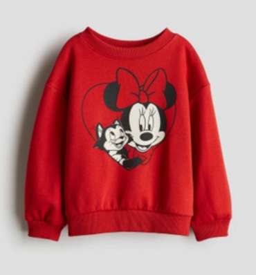 Свитшот H&M красный