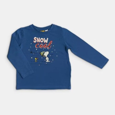 Свитшот Peanuts синий