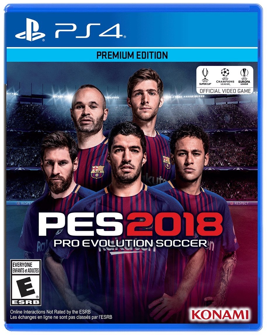 Pro Evolution Soccer 2018 PS4 PS4 RUS SUB