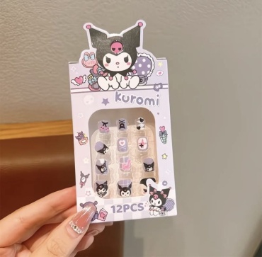 1TOY накладные ногти Куроми 12 шт