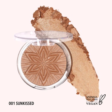 MOIRA Sun Glow Face & Body Bronzer бронзер 001, Sunkissed