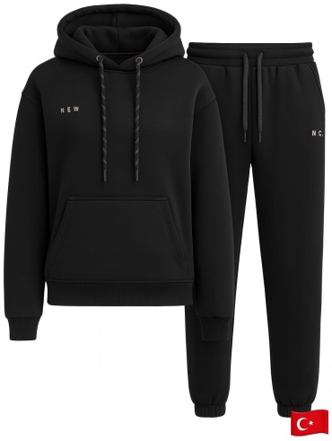 Повседневный костюм New Color черный
