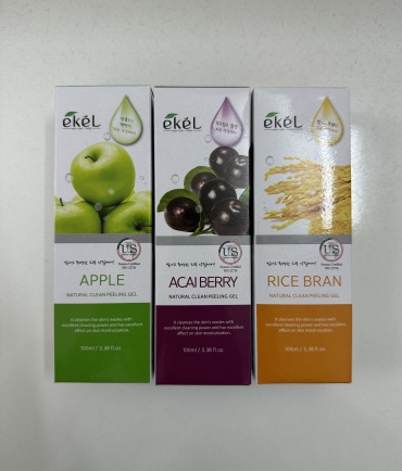 EKEL пилинг Apple, Acai, Rice 300 мл