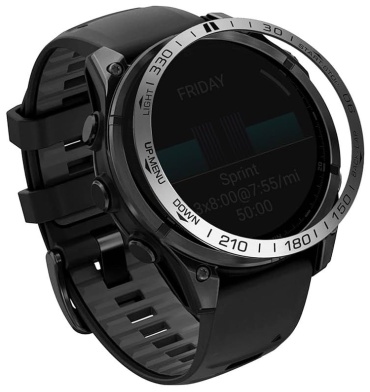 Чехол для Garmin Fenix 7X серебристый