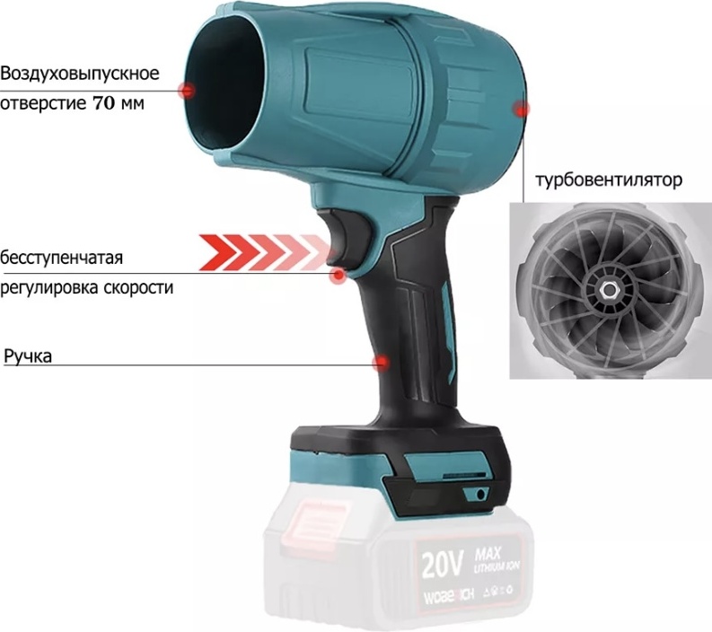 Воздуходувка 2113