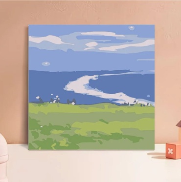 View холст на подрамнике 20x20 см