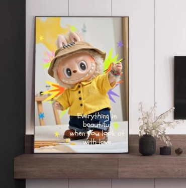 Картина Labubu Pop Mart 35x50 см