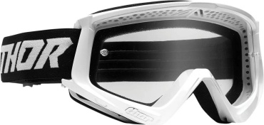 THOR Combat Racer Goggle белый, черный