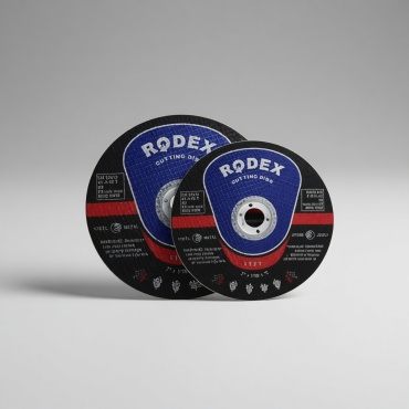 Диск отрезной по металлу 125x22х1 мм, Rodex DOR-1703-125-5