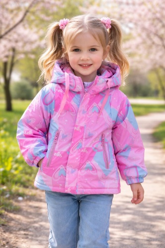 Демисезонная куртка Junior розовый