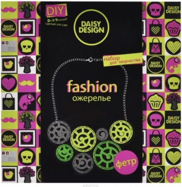 Daisy Design Ожирелье из фетра