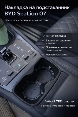 Накладка на подстаканник для BYD SeaLion 07