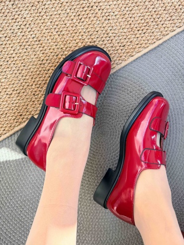 Балетки Carmenblass красный