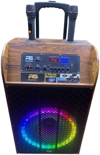 Портативная колонка RS RS-M1501 коричневый