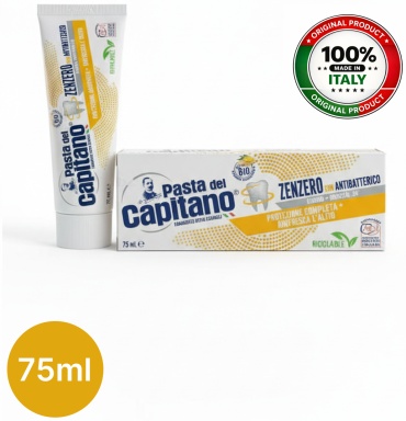 Pasta del Capitano зубная паста Zenzero 75 мл