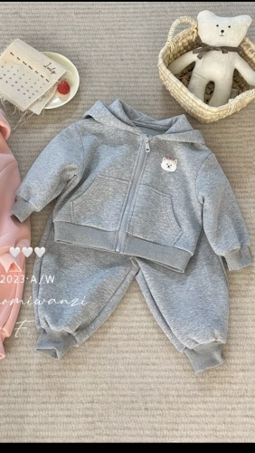 Спортивный костюм 101 Rose серый, серебристый
