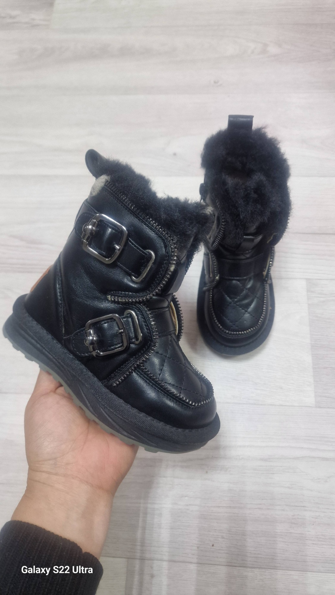 Сапоги черный