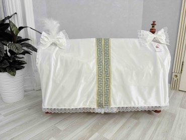 Комплект белья SHYNAR 575215160, хлопок, велюр, айвори