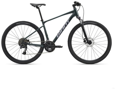 Велосипед Giant Roam 2 - 2025 2026 18 дюймов черный-зеленый