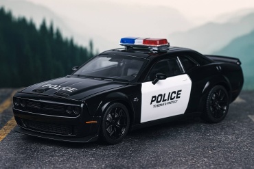 Легковая SANTIMENT Полиция машинка Dodge Charger Police черный, белый