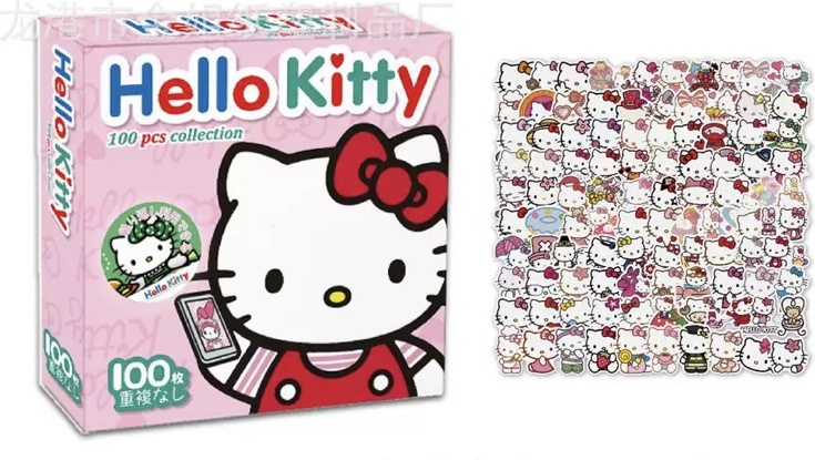 Наклейки Коробка Hello Kitty 103