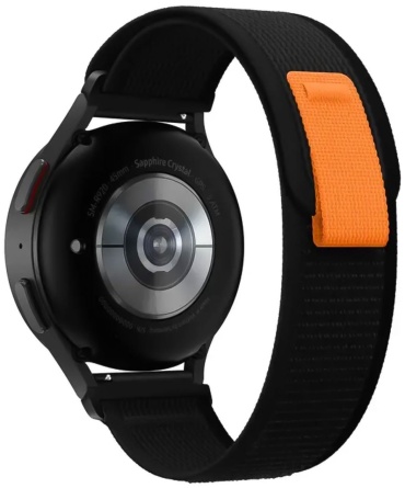 Ремешок BOGEMA для Garmin Forerunner 265, Venu 3, Venu 4, Forerunner 570, Forerunner 255 черный