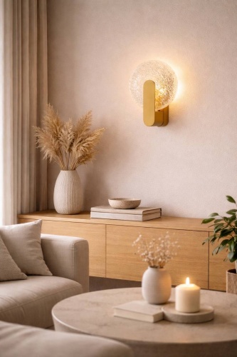 Бра настенный Werline LED, золотистый