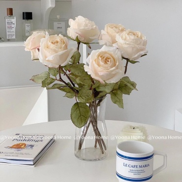 Ветка Sofilina роза 55 см, Rose
