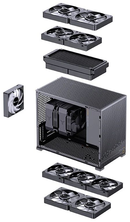 Корпус Jonsbo D32 PRO черный