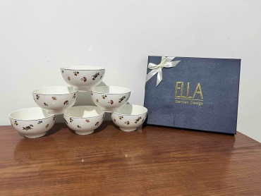Набор пиал ELLA 6 шт, 300 мл, керамика