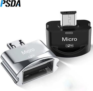 Переходник USB10 micro-USB 3.0 (F), USB Type-A (M), 0.05 м, RT-OTG6 черный
