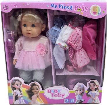 Кукла коллекционная Baby Toby 38 см