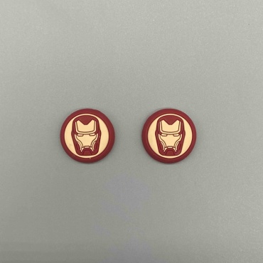 Накладки Iron man красный