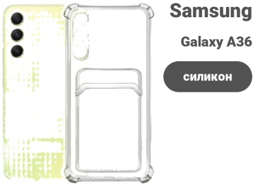 Чехол Samsung для Samsung Galaxy A36 прозрачный