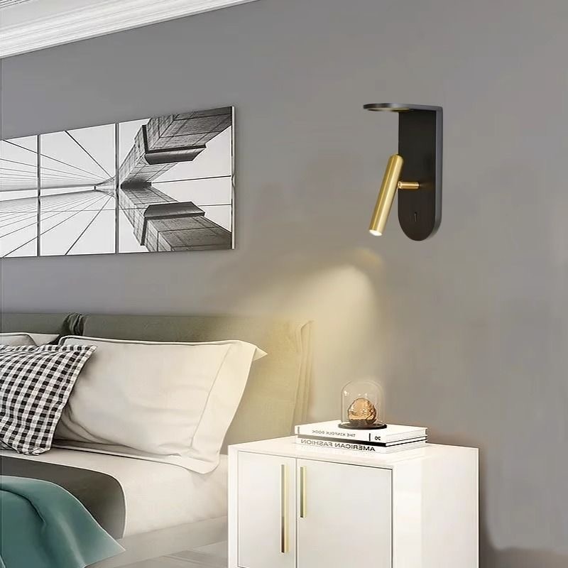 Бра настенный LOFT Style LED, черный