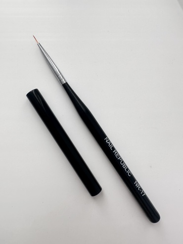 Nail Republic кисть для тонких линий синтетика 1 шт