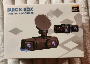 Видеорегистратор Black Box Black-2lens черный