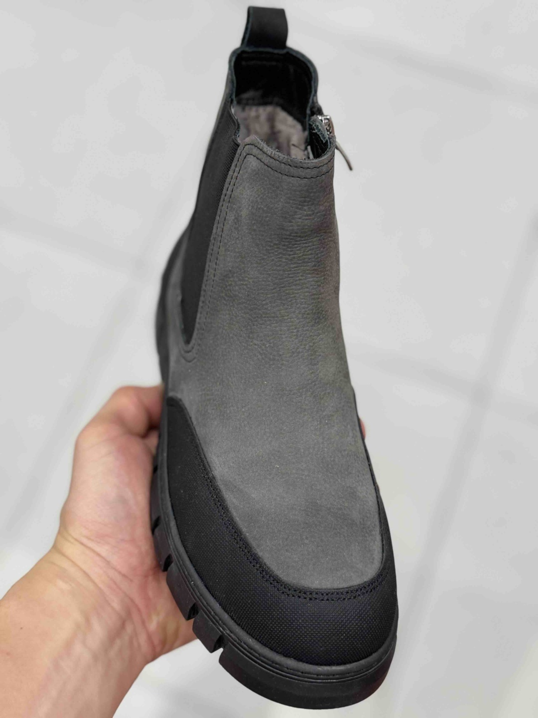 Ботинки Tiflani серый