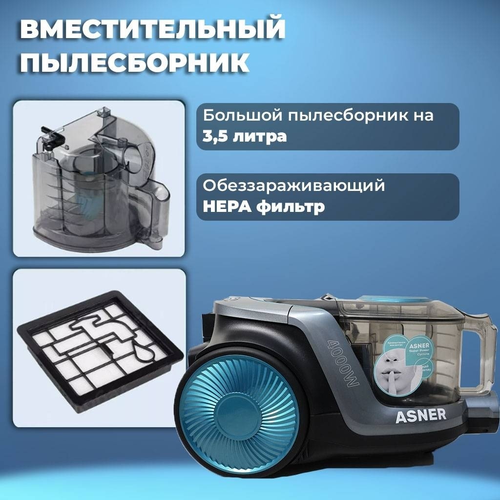 Пылесос ANN 100 синий