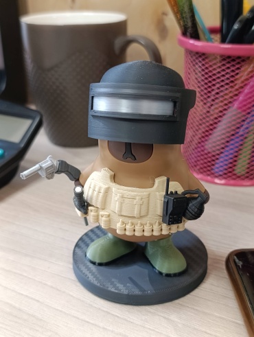 Статуэтка PUBG боевая капибара