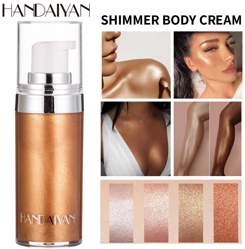 HANDAIYAN Shimmer body хайлайтер 02 Rose Gold