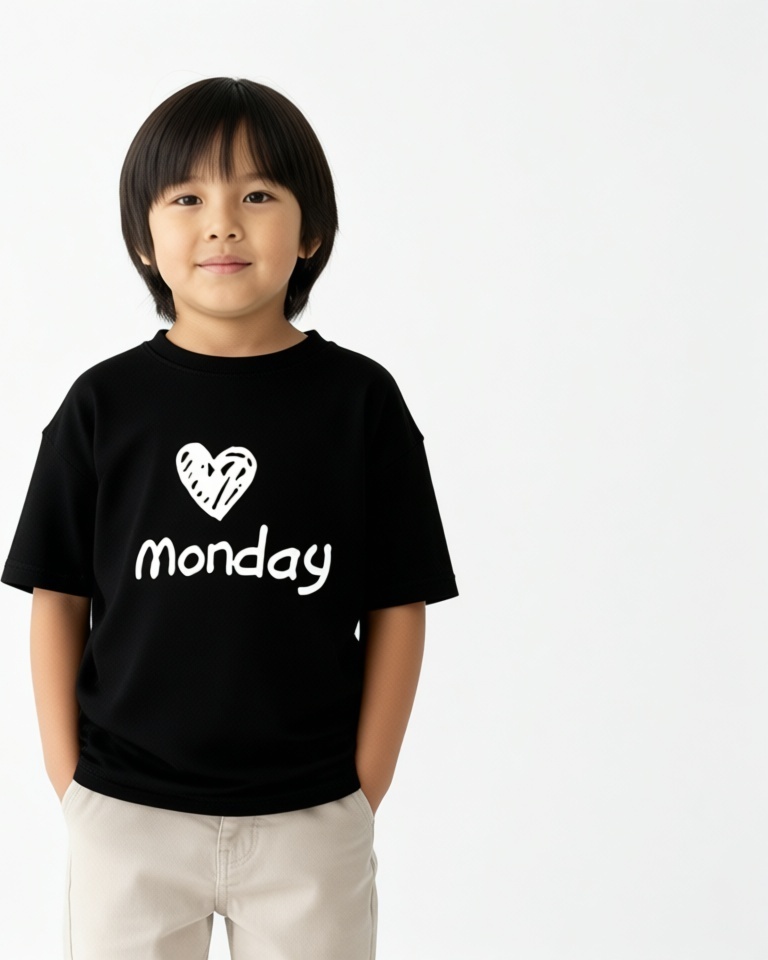 Футболка love monday черный