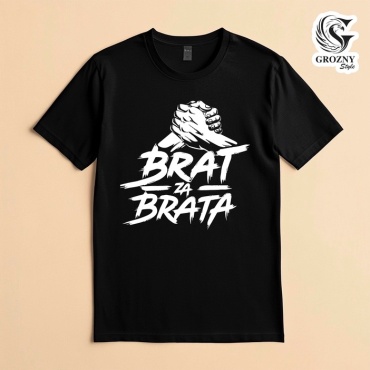 Футболка Grozny Brat za brata черный