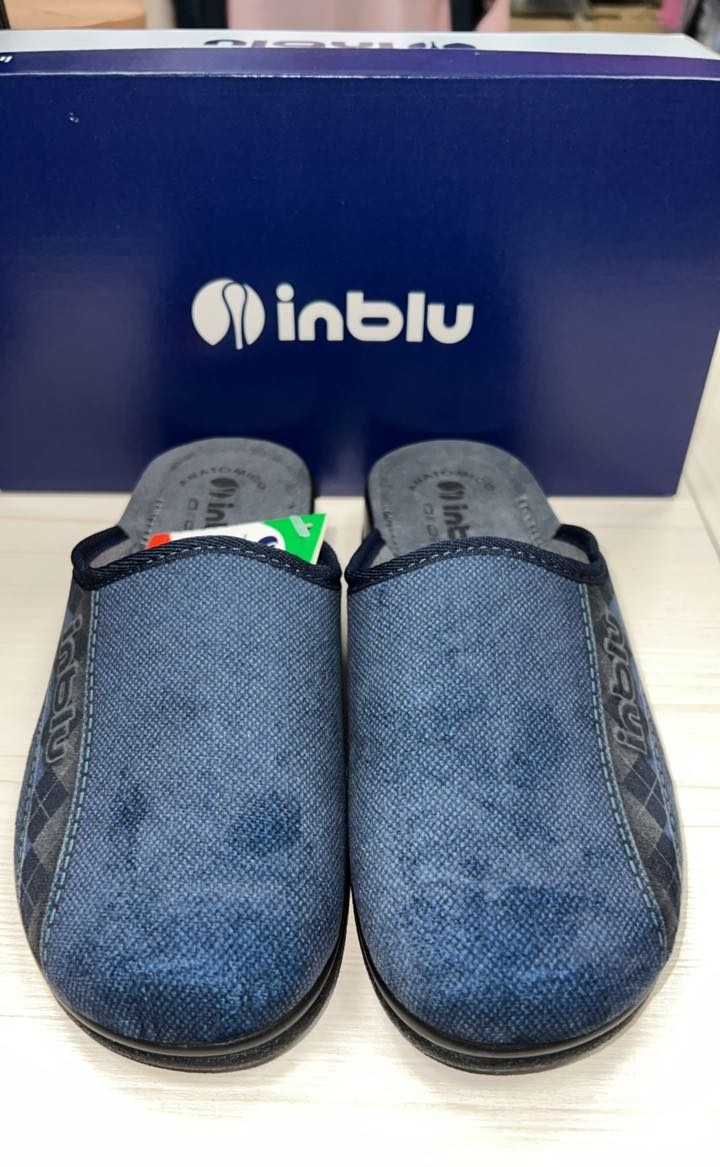 Тапочки inblu синий