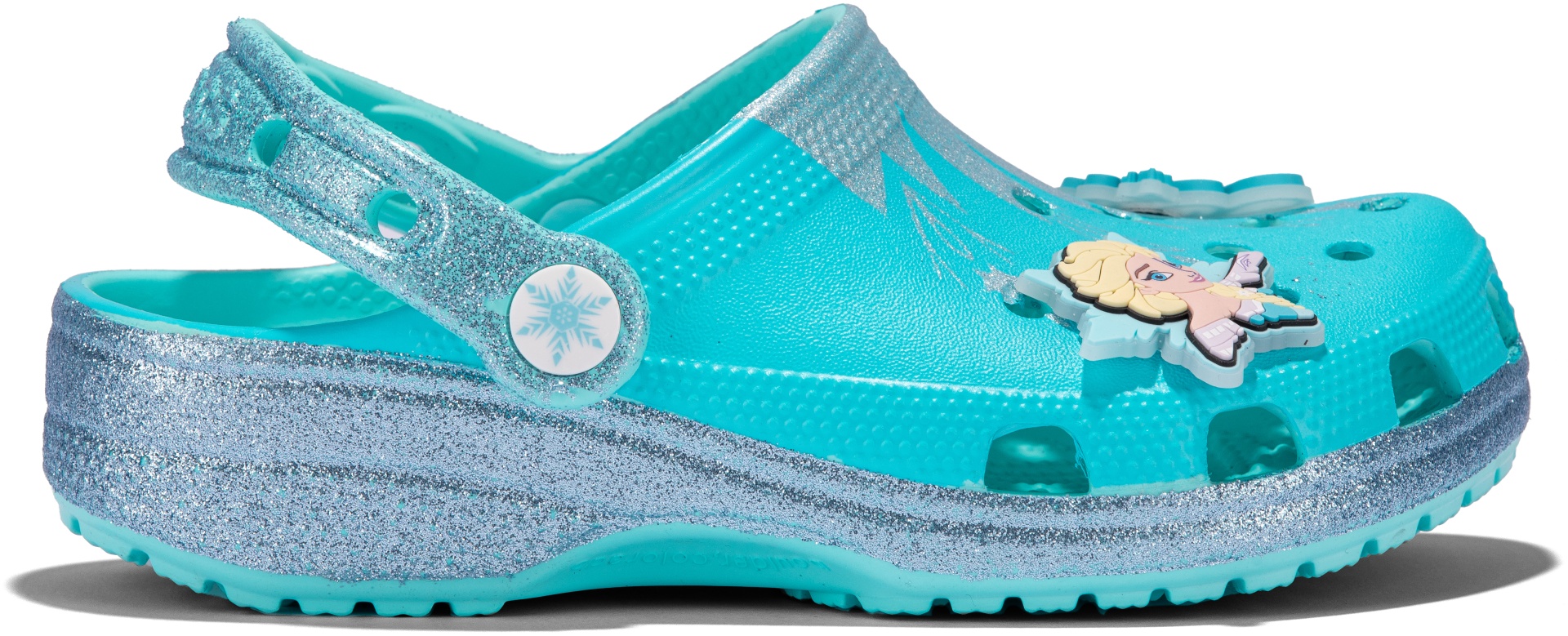 Сабо Crocs бирюзовый