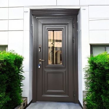 MDS DOORS IMPERIAL со стеклом 2050x960, сталь, правая