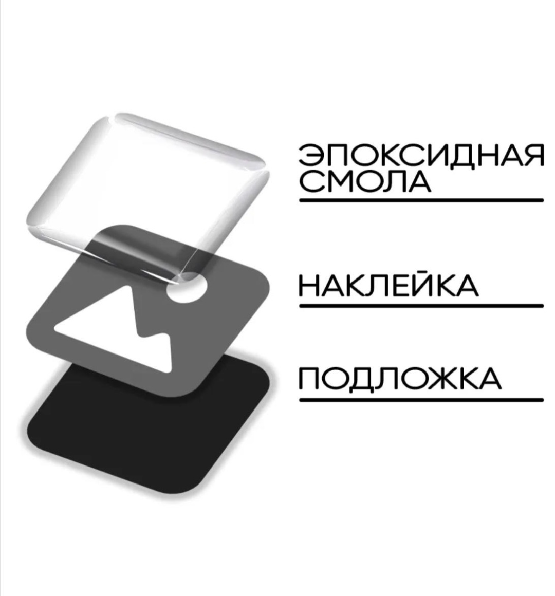 Наклейка для телефона ProSVET Не беси 12 шт
