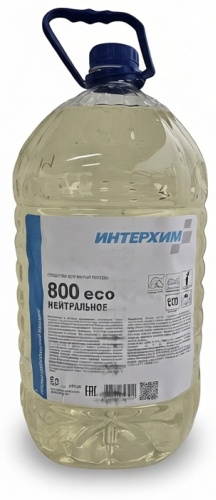 ИНТЕРХИМ жидкое 800ECO нейтральное средство для посуды 5 л